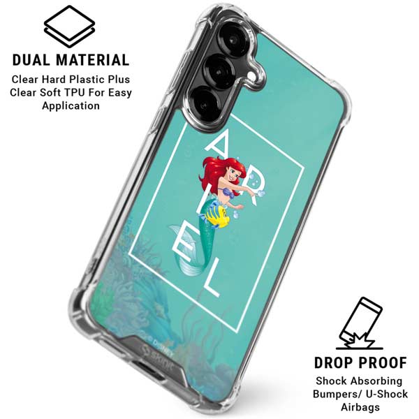 Disney Princess The Little Mermaid Galaxy S26 Clear Case
