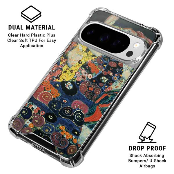 The Maiden by Klimt Google Pixel 10 Pro XL Clear Case