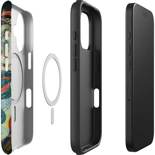 The Maiden by Klimt iPhone 16 Magsafe Impact Case