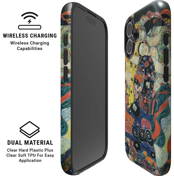 The Maiden by Klimt iPhone 16 Magsafe Impact Case