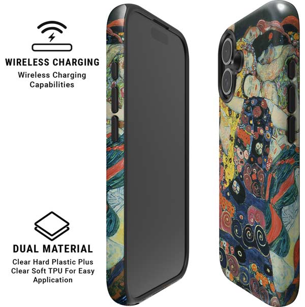 The Maiden by Klimt iPhone 16 Plus Magsafe Impact Case