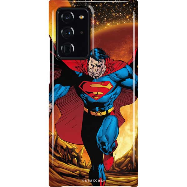 DC Comics Superman Action Pose Art By Jim Lee Galaxy Cases