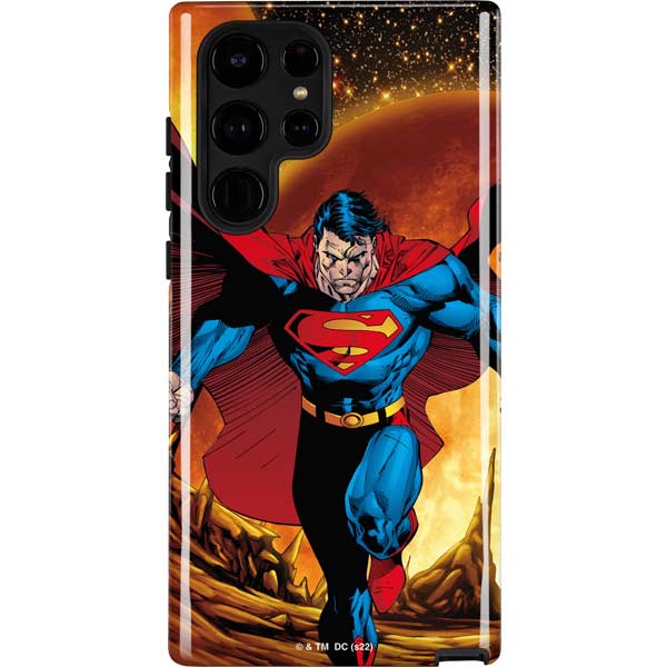 DC Comics Superman Action Pose Art By Jim Lee Galaxy Cases