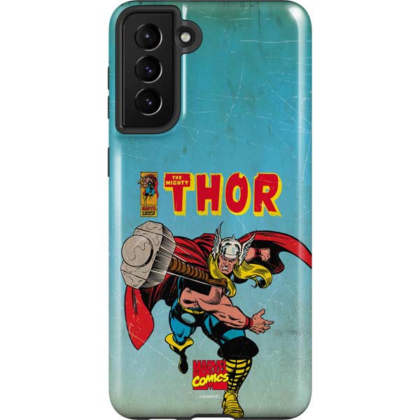 Marvel Classic Comics The Mighty Thor Galaxy S21 FE Pro Case