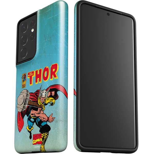 Marvel Classic Comics The Mighty Thor Galaxy S21 Ultra 5G Pro Case