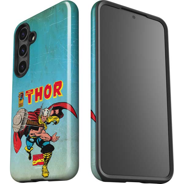 Marvel Classic Comics The Mighty Thor Galaxy S25 Impact Case