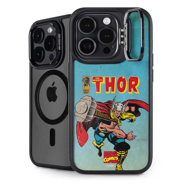 Marvel Classic Comics The Mighty Thor iPhone 13 Pro Max Kickstand Case