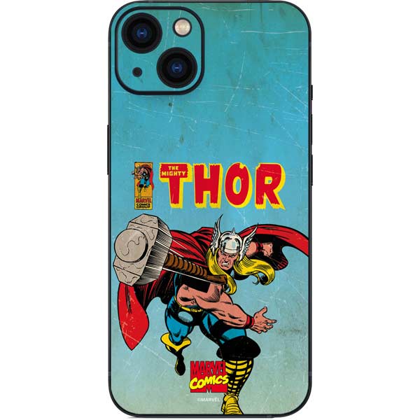 Marvel Classic Comics The Mighty Thor iPhone 15 Skin