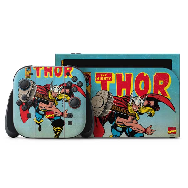 Thor Switch The Mighty Thor Nintendo Switch 2 (2025) with Joy-Con Skin | Skinit