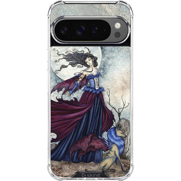 The Moon is Calling Fairy and Dragon by Amy Brown Google Pixel 10 Pro XL Clear Case