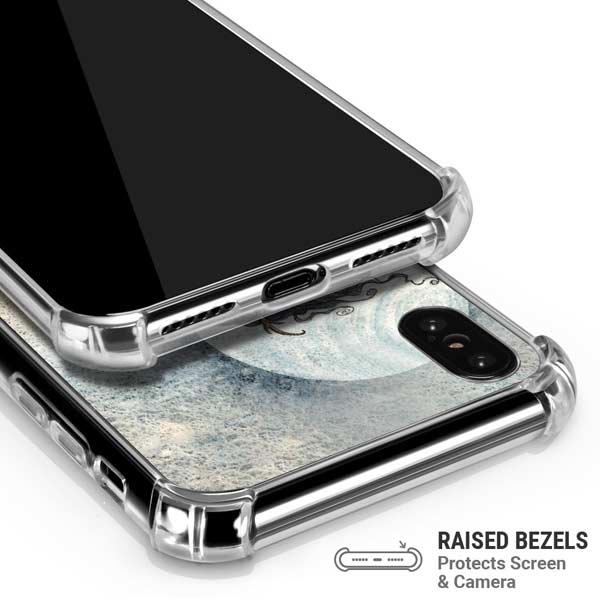 The Moon is Calling Fairy and Dragon by Amy Brown iPhone X/XS Clear Case