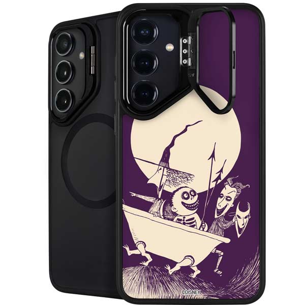 Disney The Nightmare Before Christmas Lock Shock and Barrel Art Galaxy S26 Plus Kickstand Case