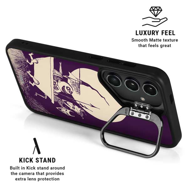 Disney The Nightmare Before Christmas Lock Shock and Barrel Art Galaxy S26 Plus Kickstand Case