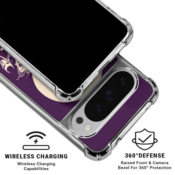 Disney The Nightmare Before Christmas Lock Shock and Barrel Art Google Pixel 10 Pro XL Clear Case
