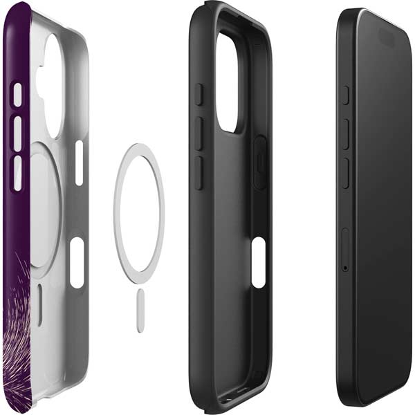 Disney The Nightmare Before Christmas Lock Shock and Barrel Art iPhone 16 Magsafe Impact Case