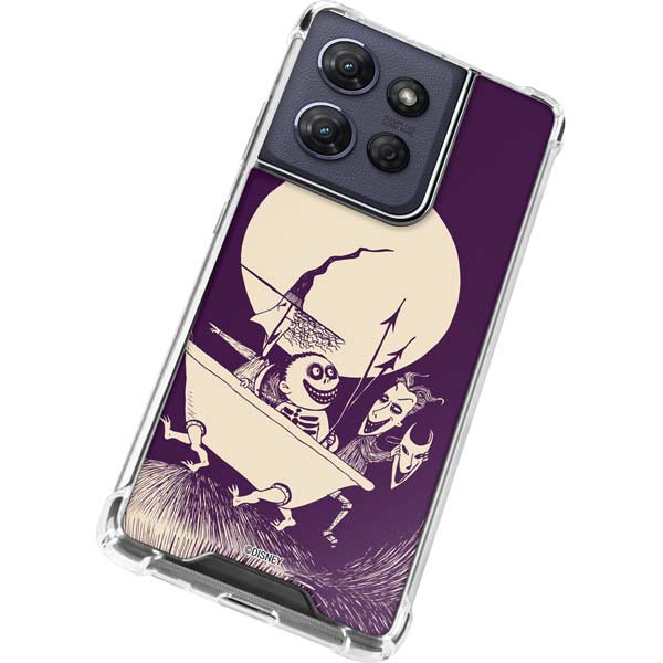 Disney The Nightmare Before Christmas Lock Shock and Barrel Art Moto G Power 5G (2025) Clear Case