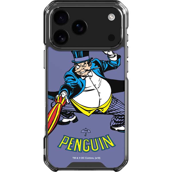 DC Comics The Penguin Portrait iPhone 17 Pro Max Clear Case
