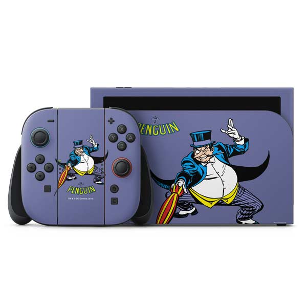 DC Comics The Penguin Portrait Nintendo Skins