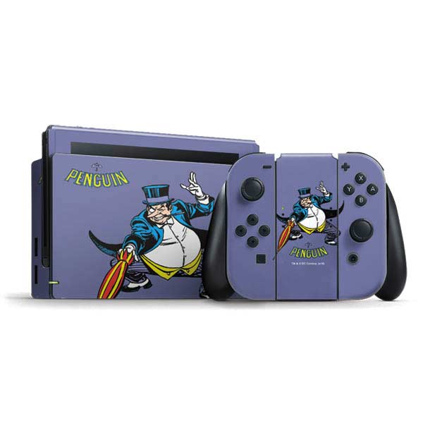 DC Comics The Penguin Portrait Nintendo Skins