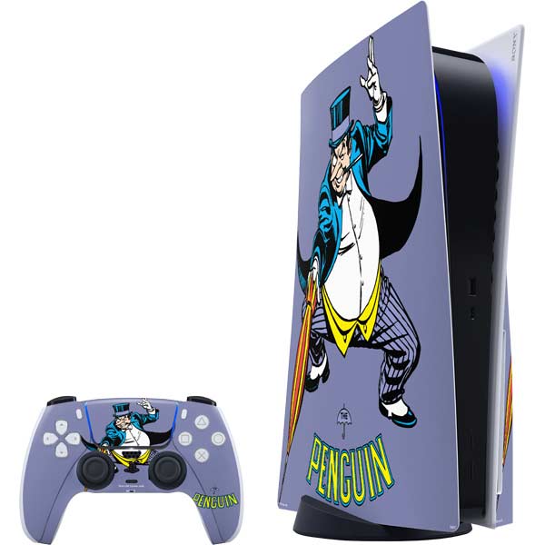 DC Comics The Penguin Portrait PlayStation PS5 Skins