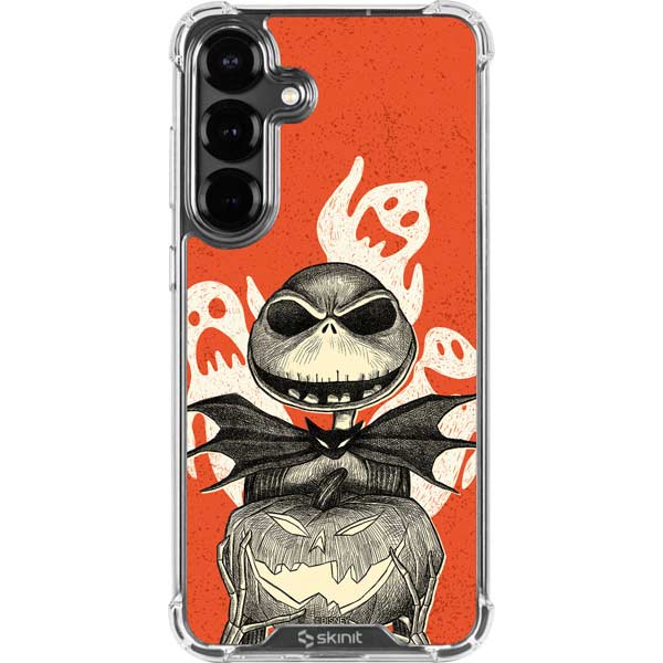 Disney The Nightmare Before Christmas The Pumpkin King Galaxy S26 Clear Case