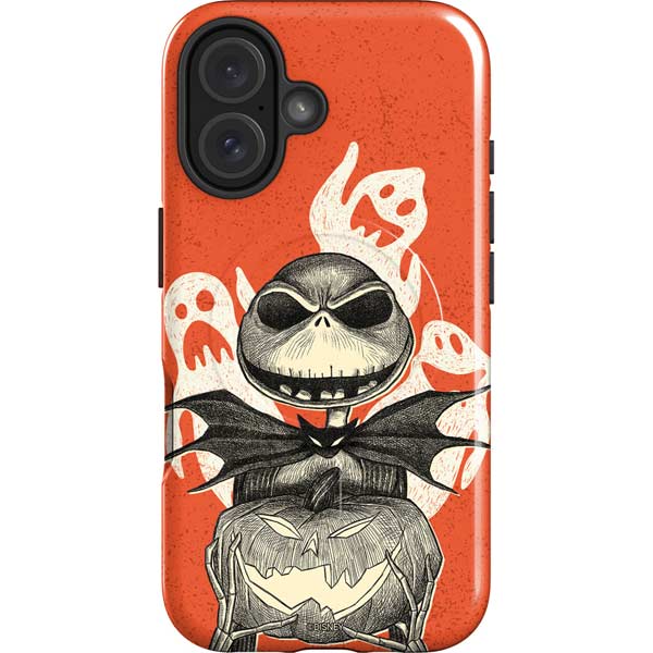 Disney The Nightmare Before Christmas The Pumpkin King iPhone 16 Magsafe Impact Case