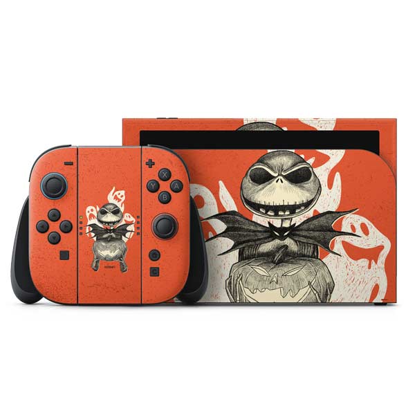 Disney The Nightmare Before Christmas The Pumpkin King Nintendo Skins