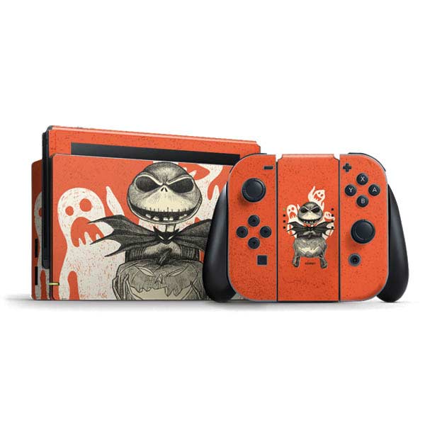 Disney The Nightmare Before Christmas The Pumpkin King Nintendo Skins
