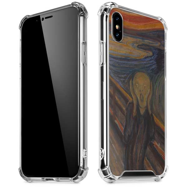 Edvard Munch The Scream iPhone X/XS Clear Case