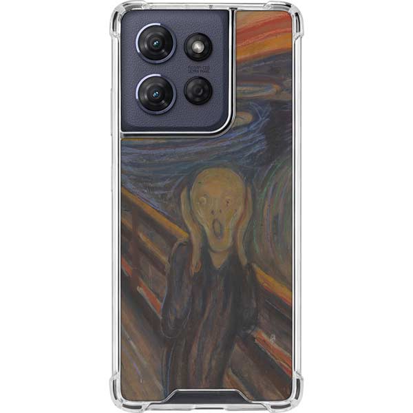 Edvard Munch The Scream Moto G 5G (2025) Clear Case