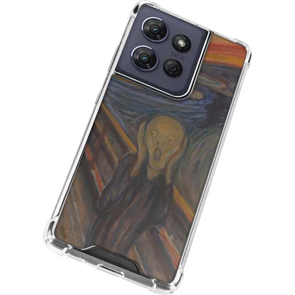 Edvard Munch The Scream Moto G 5G (2025) Clear Case
