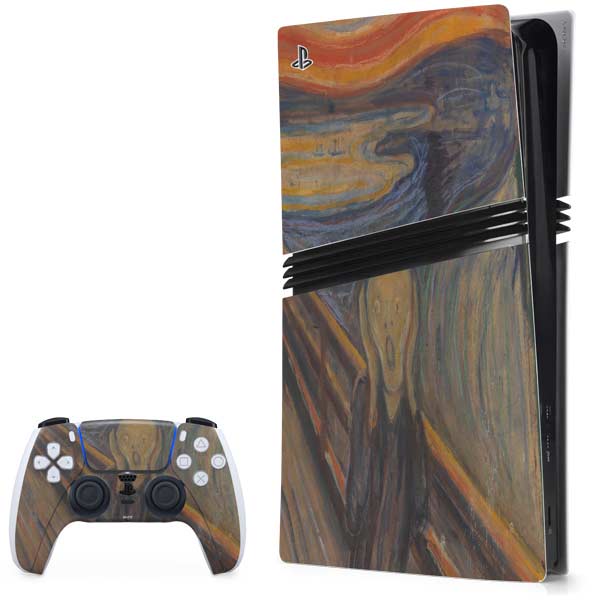 Edvard Munch The Scream PlayStation PS5 Skins