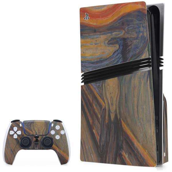 Edvard Munch The Scream PlayStation PS5 Skins