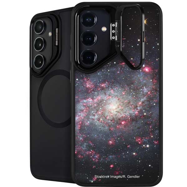 The Triangulum Galaxy Galaxy S26 Plus Kickstand Case