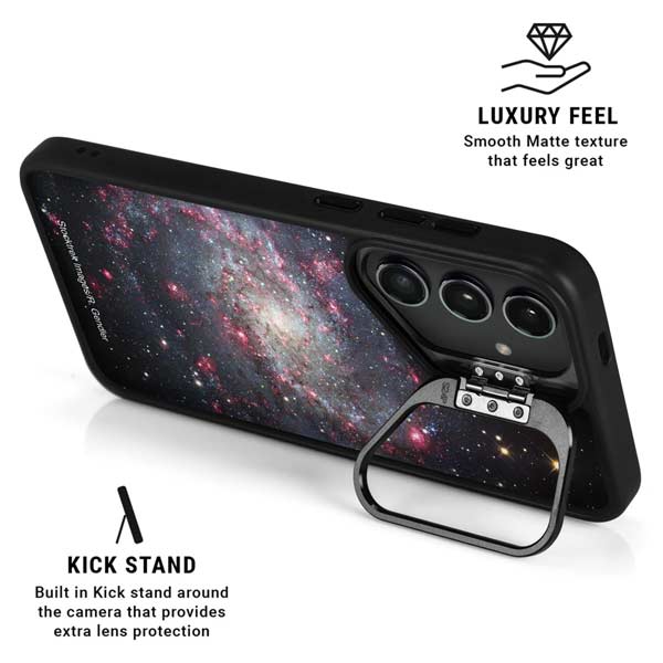 The Triangulum Galaxy Galaxy S26 Plus Kickstand Case