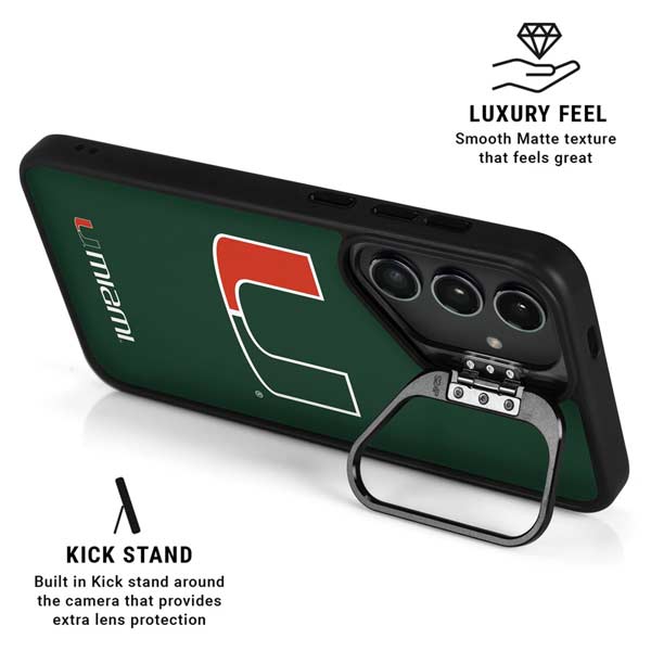 University of Miami The U Galaxy S26 Ultra Kickstand Case