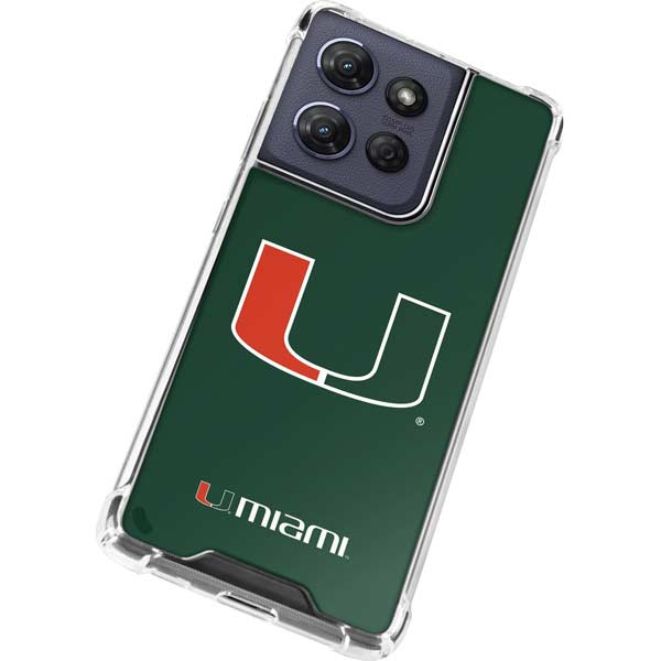 University of Miami The U Moto G 5G (2025) Clear Case
