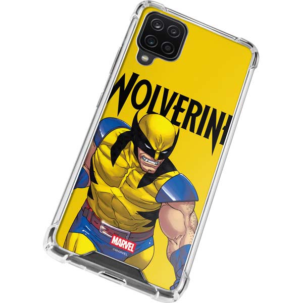 Marvel X-Men The Wolverine Galaxy A12 Clear Case