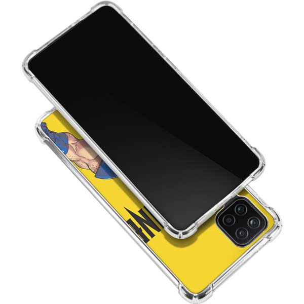 Marvel X-Men The Wolverine Galaxy A12 Clear Case