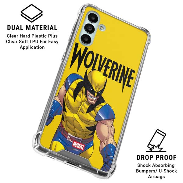 Marvel X-Men The Wolverine Galaxy A13 5G Clear Case
