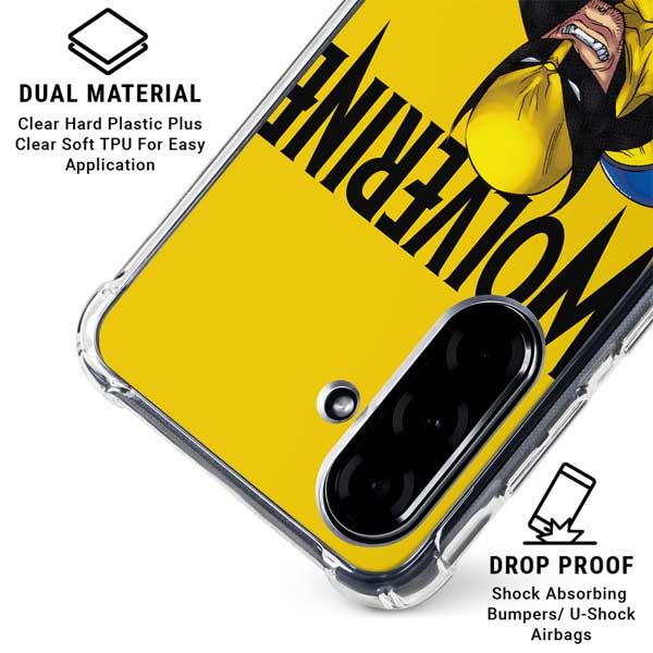 Marvel X-Men The Wolverine Galaxy A36 5G Clear Case