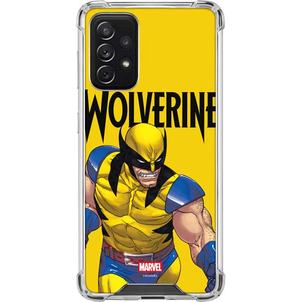 Marvel X-Men The Wolverine Galaxy A72 5G Clear Case