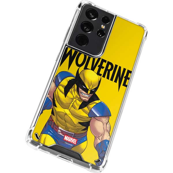 Marvel X-Men The Wolverine Galaxy S21 Ultra 5G Clear Case