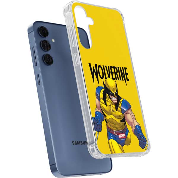 Marvel X-Men The Wolverine Galaxy S24 Clear Case