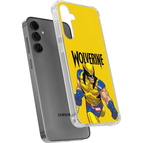 Marvel X-Men The Wolverine Galaxy S24 Plus Clear Case