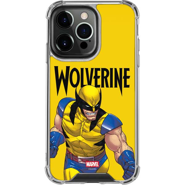 Marvel X-Men The Wolverine iPhone 14 Pro Clear Case