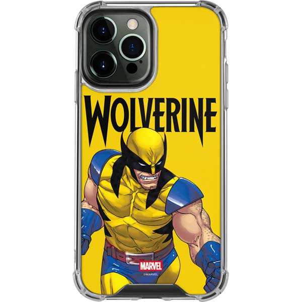 Marvel X-Men The Wolverine iPhone 14 Pro Max Clear Case