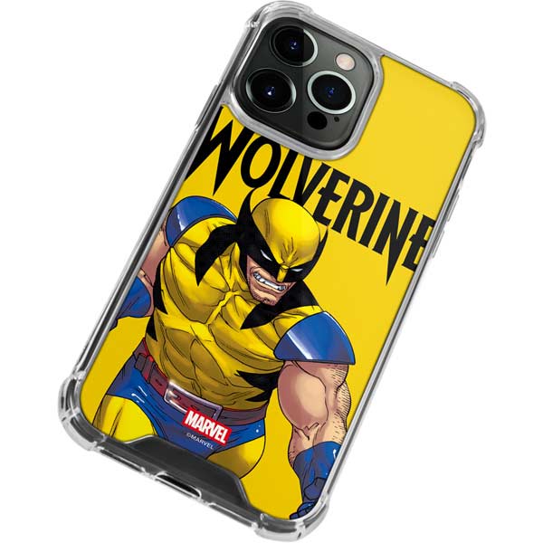 Marvel X-Men The Wolverine iPhone 14 Pro Max Clear Case