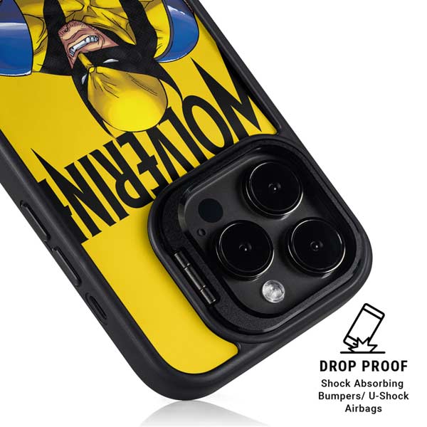 Marvel X-Men The Wolverine iPhone 15 Pro Kickstand Case
