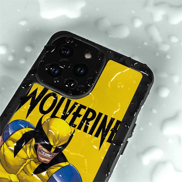 Marvel X-Men The Wolverine iPhone 15 Pro Waterproof Case